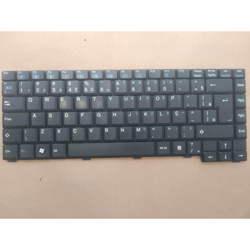 Teclado Notebook Positivo Mp-03086pa-4304l Abnt2 Usado V56 V57 V146 Z64 Z90 e outros