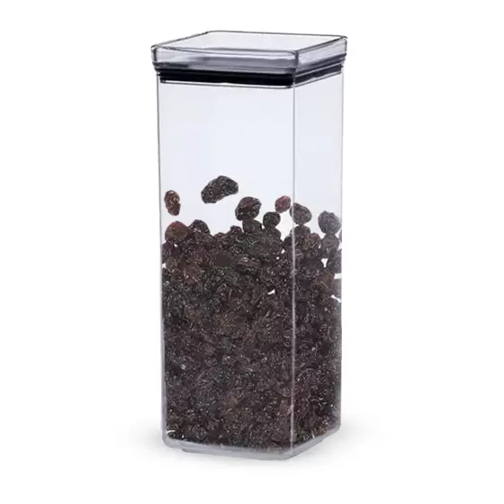 Mini Pote Hermético Empilhável Lumini Tempero Quadrado 340 ML Paramount
