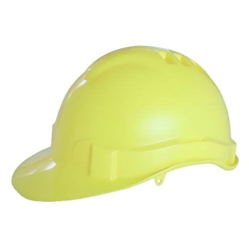 Capacete de Segurança Genesis Amarelo Fluo CA 36099 EPI - LIBUS em Oferta na Shopee