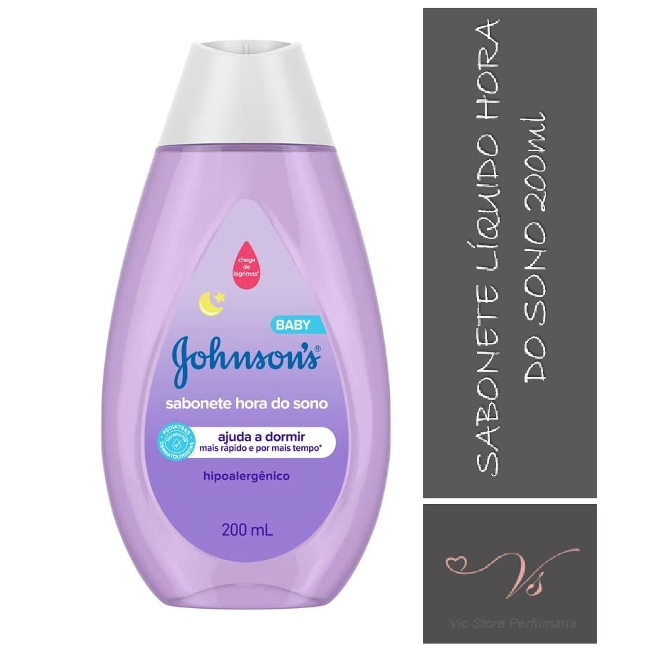 Sabonete Líquido 200ml Hora do Sono Johnsons Baby