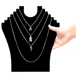Expositor Joias Porta Colar Corrente Veludo Busto Angelical Organizador Bijuterias A27 em Oferta na Shopee