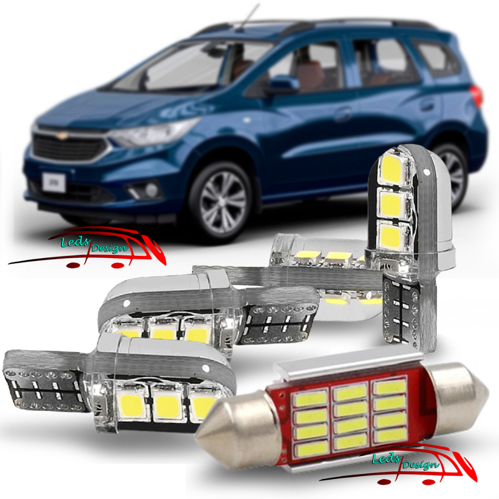 5 Lâmpada Led interior Spin  LS LT LTZ Activ Advantage Teto Portamalas Portaluvas