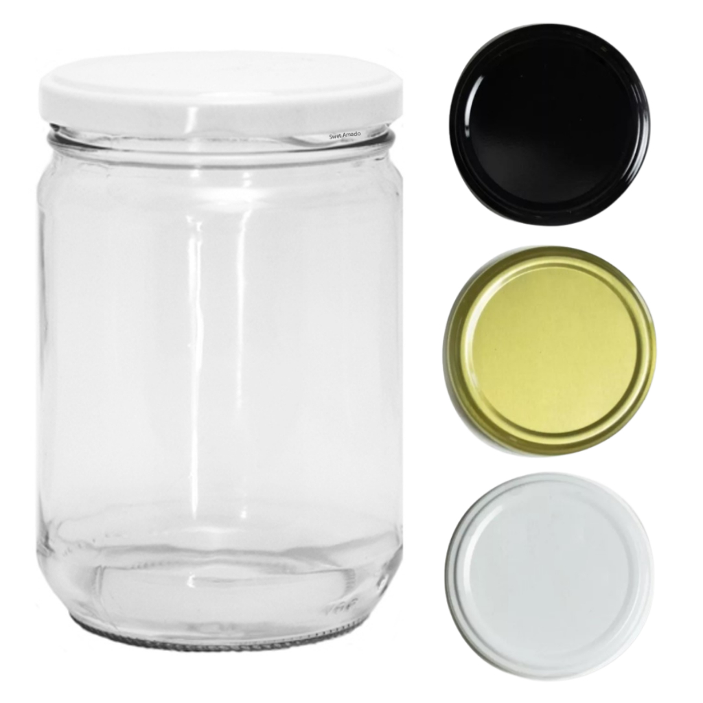 .15 Potes Salada Bolo No Pote Vidro 500ml, 600ml Conserva Berlim