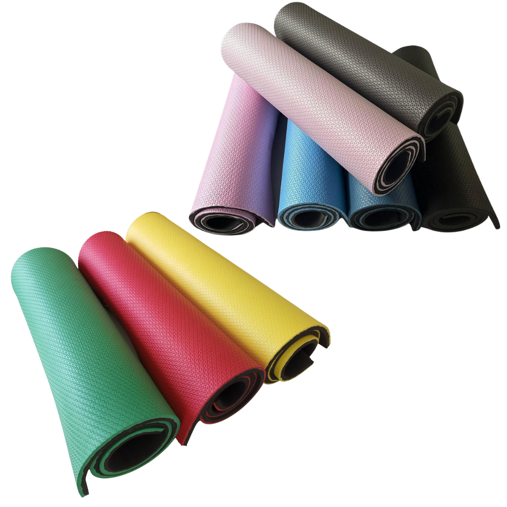 Imagem Tapete Colchonete (Yoga, Pilates, Fitness, Ginástica) 1m x 50cm x 10mm.