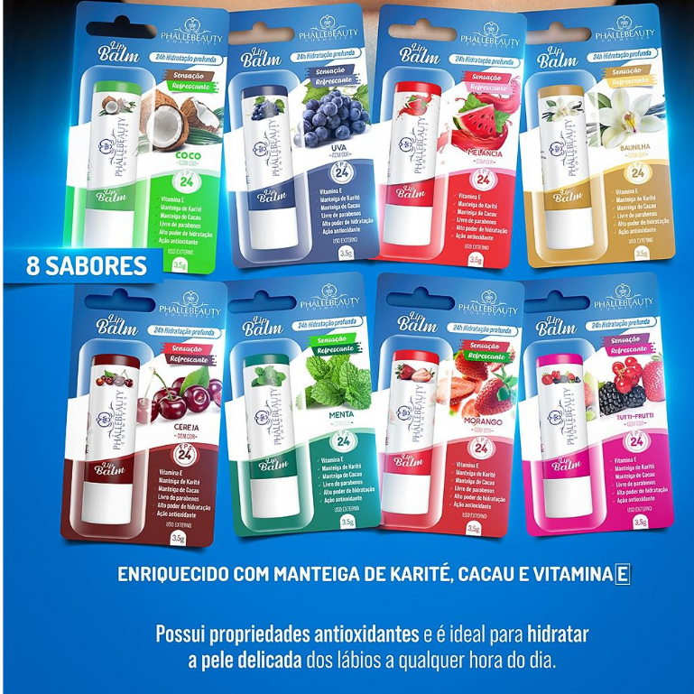 Protetor Labial FPS24 3,5g PhálleBeauty