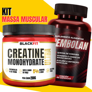 KIT Massa Muscular - TREMBO + CREATINA 200G