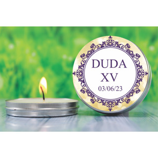 VELAS AROMATICAS PERSONALIZADAS 70 UNID