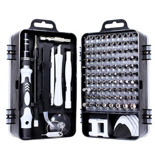 Kit Ferramentas 115 Peças Precisão Para Manutenção Pequenos Reparos Telefone Celular Iphone Computador Notebook