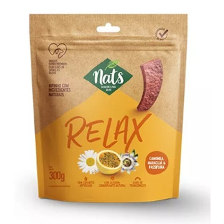 Bifinho Petisco  Natural Super Premium Natrelax Cães - Nats (300g) em Oferta na Shopee