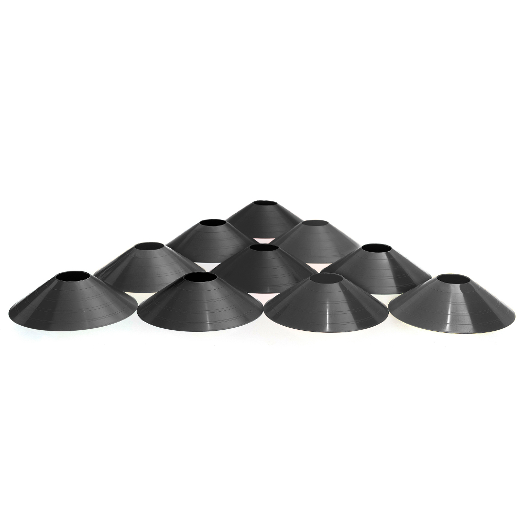 Kit 10 Chapéus Chinês Preto Mini Cone Funcional Preto