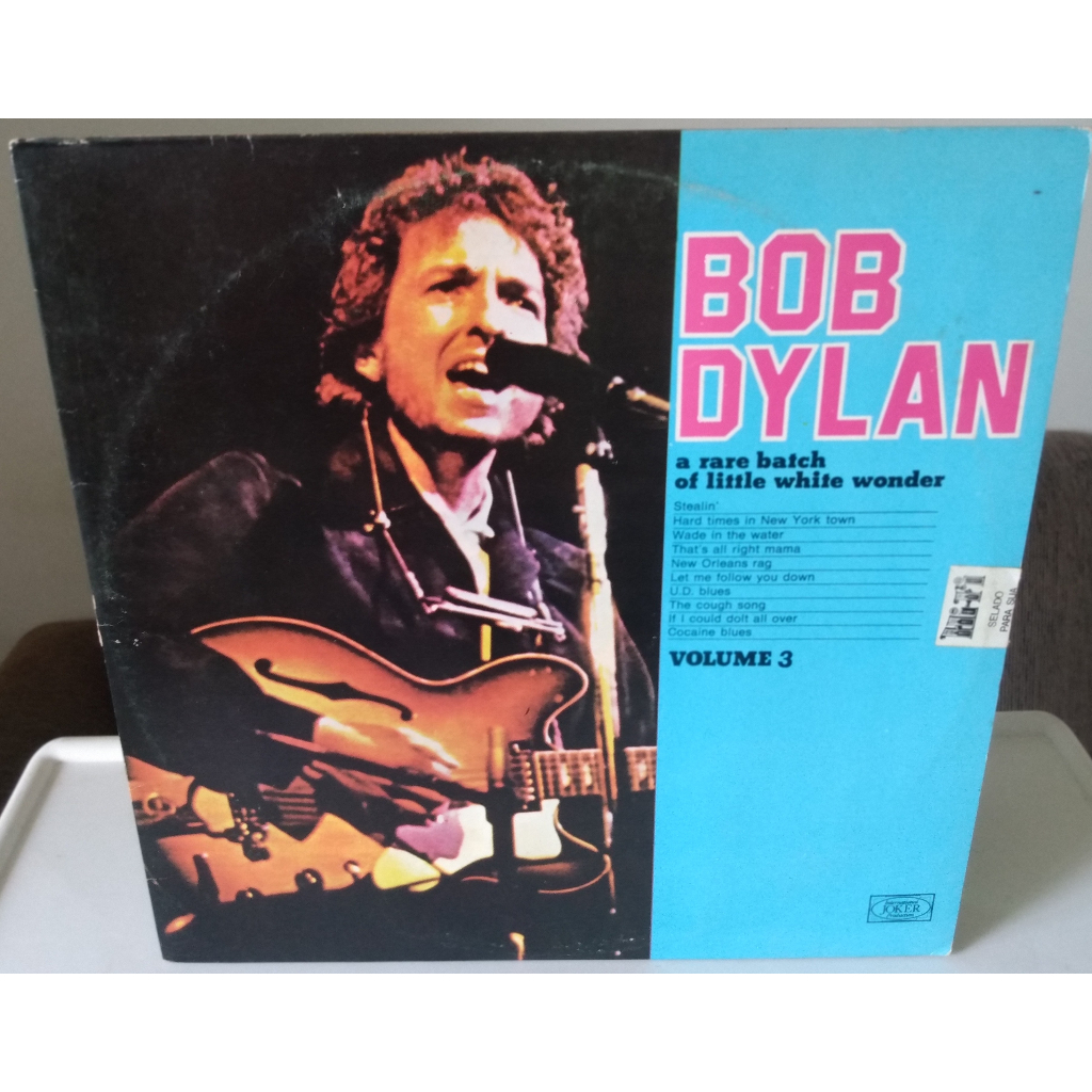 Lp - Bob Dylan - A Rare Batch Of Little White Wonder - Vol 3 - 1982
