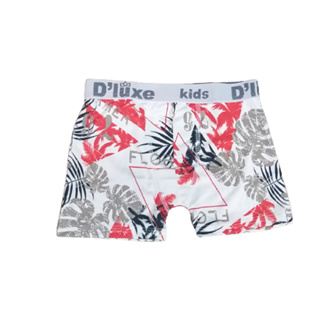 Kit 5 Cuecas Box Infantil Boxer Masculina Microfibra do P ao GG em Oferta na Shopee