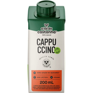 Bebida à Base de Castanha-de-Caju Cappuccino A Tal da Castanha Caixa 200ml