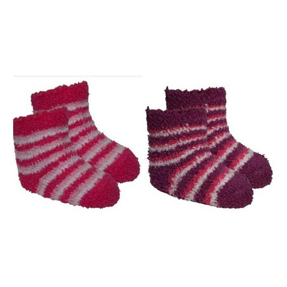 Detalhes do Meia Bebê Térmica Felpuda Quente Inverno Confortável Estampada Menino Menina 1 Par 1-9 Meses