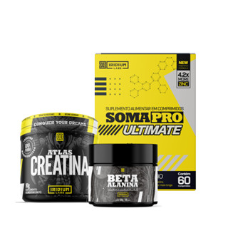 Soma Pro Ultimate + Atlas Creatina 90g + Beta Alanina 120g - Iridium Labs