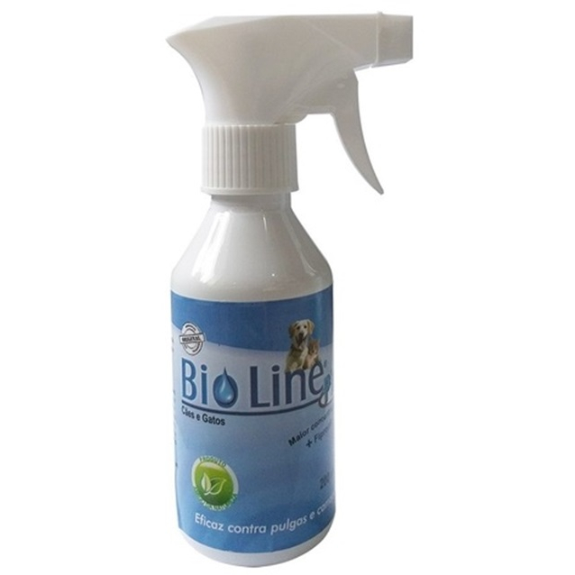 Bioline Spray 200ml Contra Pulgas e carrapatos em Oferta na Shopee