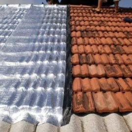 Manta auto adesiva 10 METROS aluminizada, térmica, impermeabilizante escolha o tamanho na variação. em Oferta na Shopee