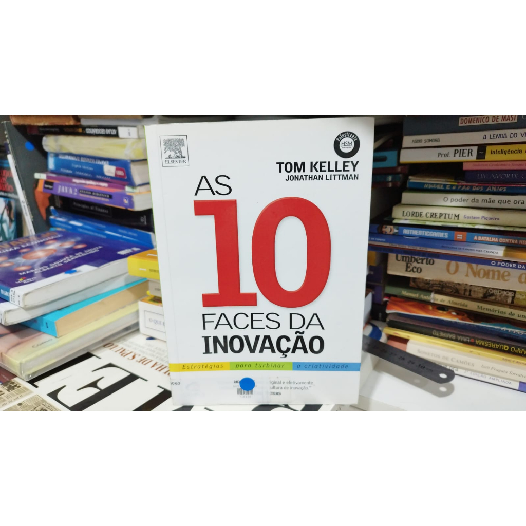 As 10 Faces da Inovação Tom Kelley Menor Preço da Plataforma — R$ 25,99 em Shopee