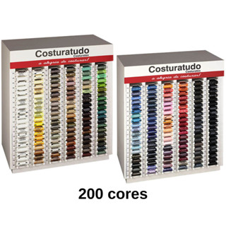 Retrós 100 Metros Linha de Costura Costuratudo, Escolha sua Cor 200 cores disponíveis