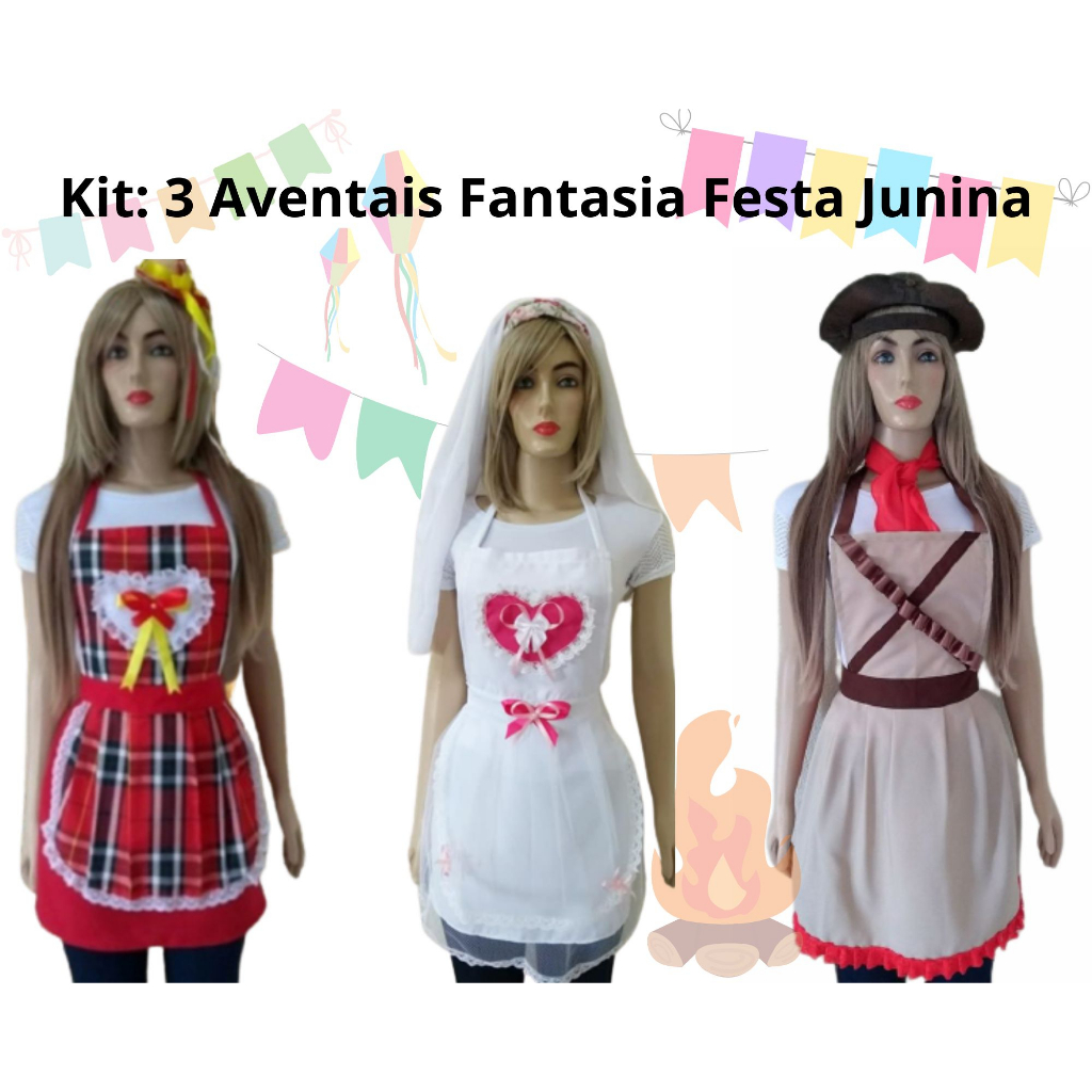 Avental Maria Bonita: Onde Comprar | BuscaProdutos