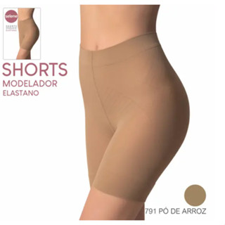 Kit C/ 2 Shorts Modelador Slim Selene Levanta Bumbum Elastano P ao Eg