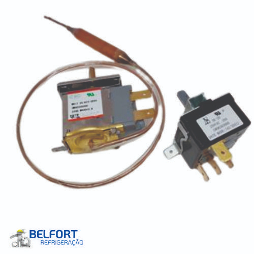 Termostato Springer Duo + Chave Seletora Ar Condicionado 7.500a10.000Btus