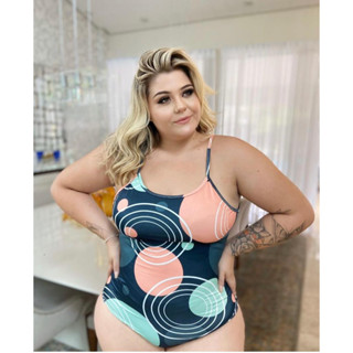Body Feminino Blusa Pluz Size Alça Com Bojo Moda Maior