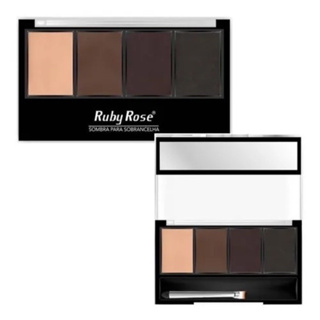 Sombra Para Sobrancelhas Ruby Rose Hb9354 em Oferta na Shopee