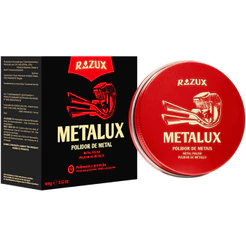 Metalux Polidor de Metais e Cromados Automotivo 100g Razux
