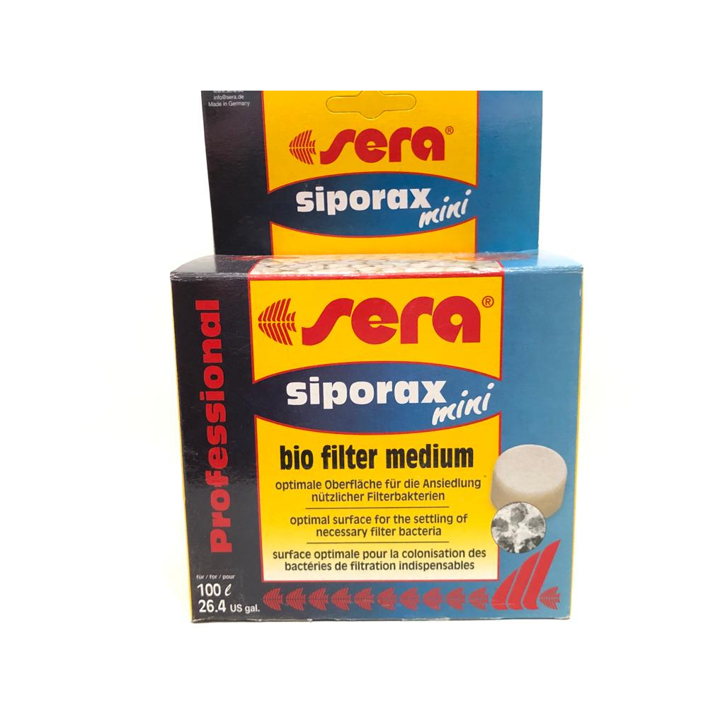 Sera Siporax Mini 130g Mídia Biológica Aquário Doce/marinho