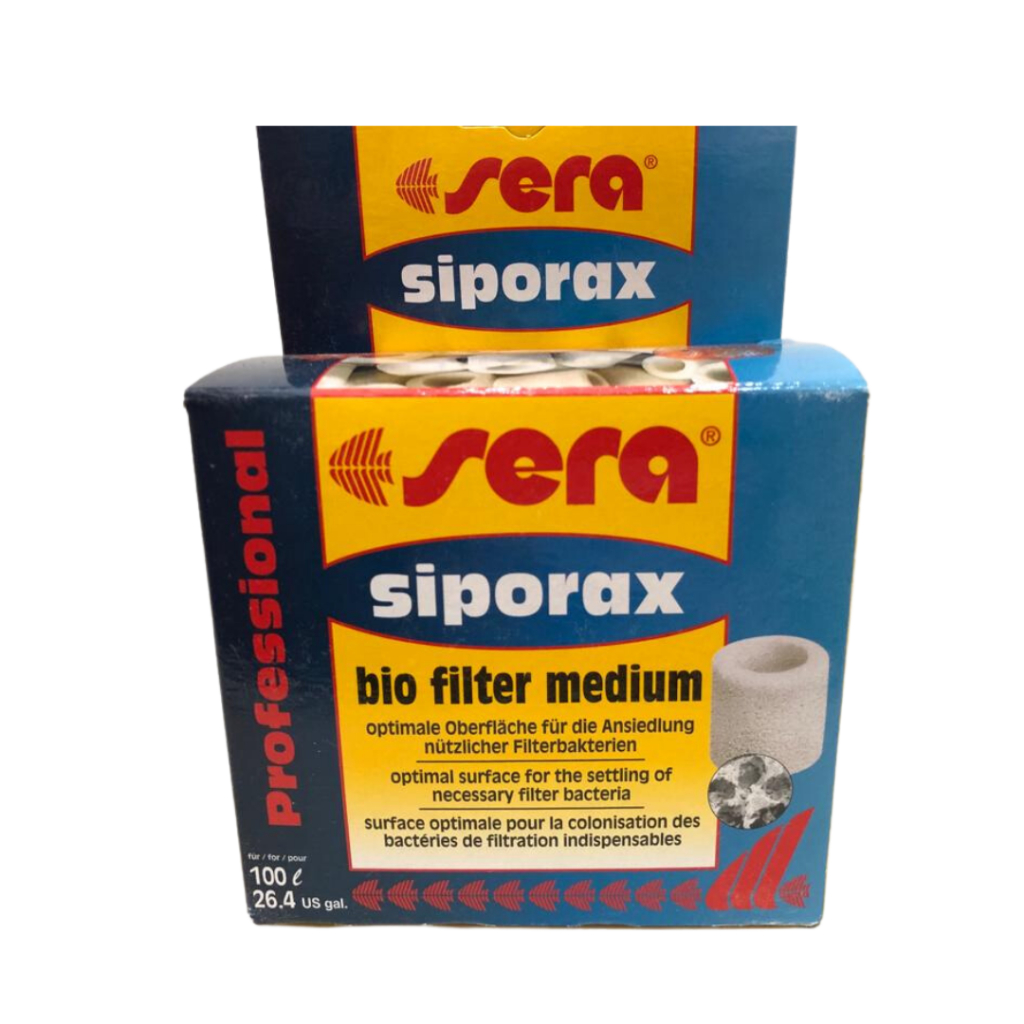 Sera Siporax 145g Bio Filter Aquário Doce/marinho