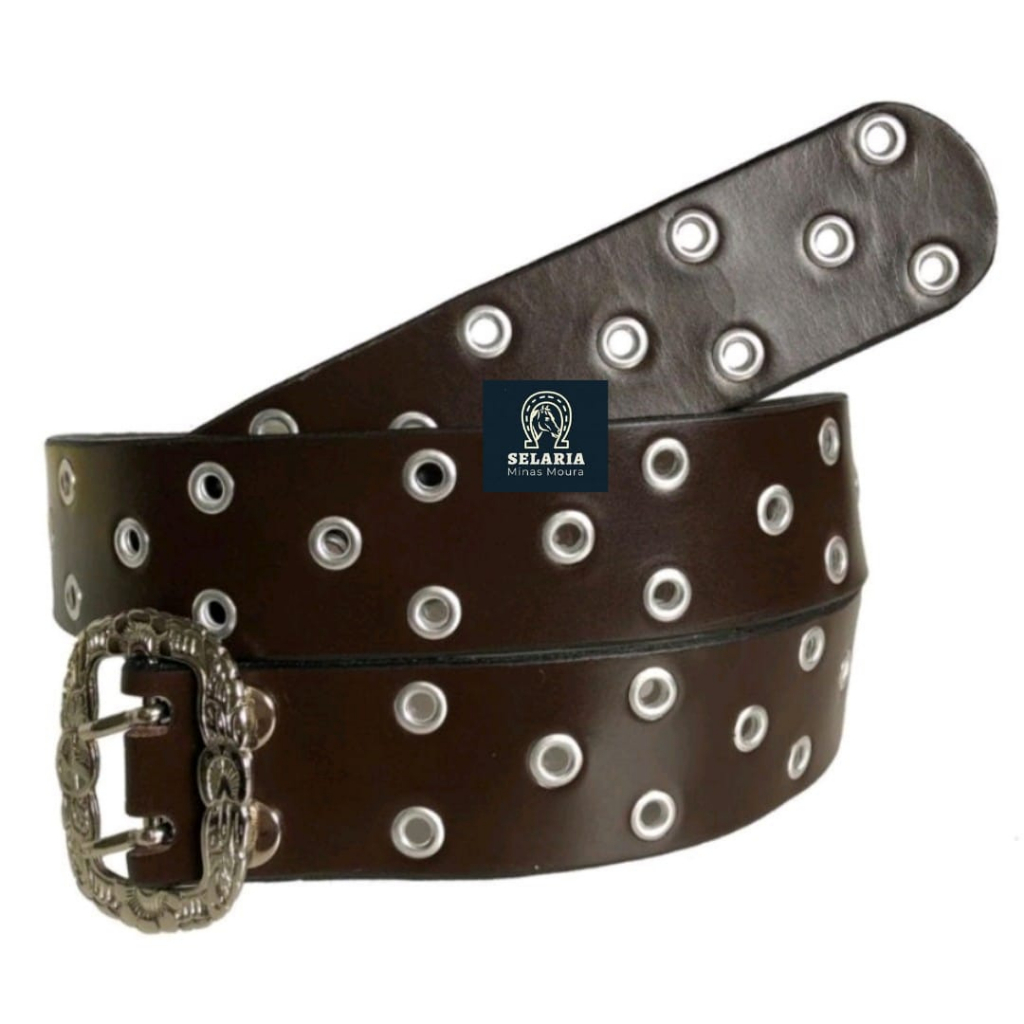 Cinto muladeiro country em couro legítimo masculino e feminino unissex lançamento envio imediato