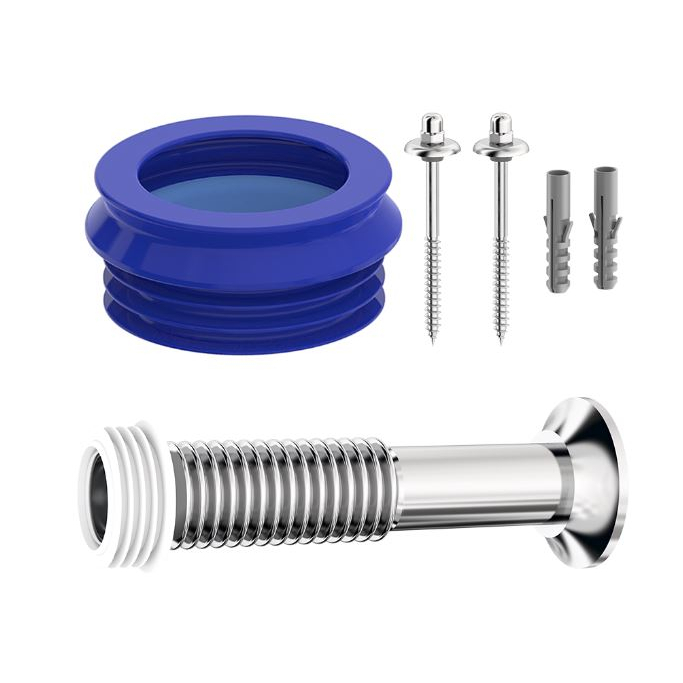 Kit p/Instalação de Bacia Sanitária Convencional - Tubo de Ligação e Anel de Vedação- CENSI- 7498