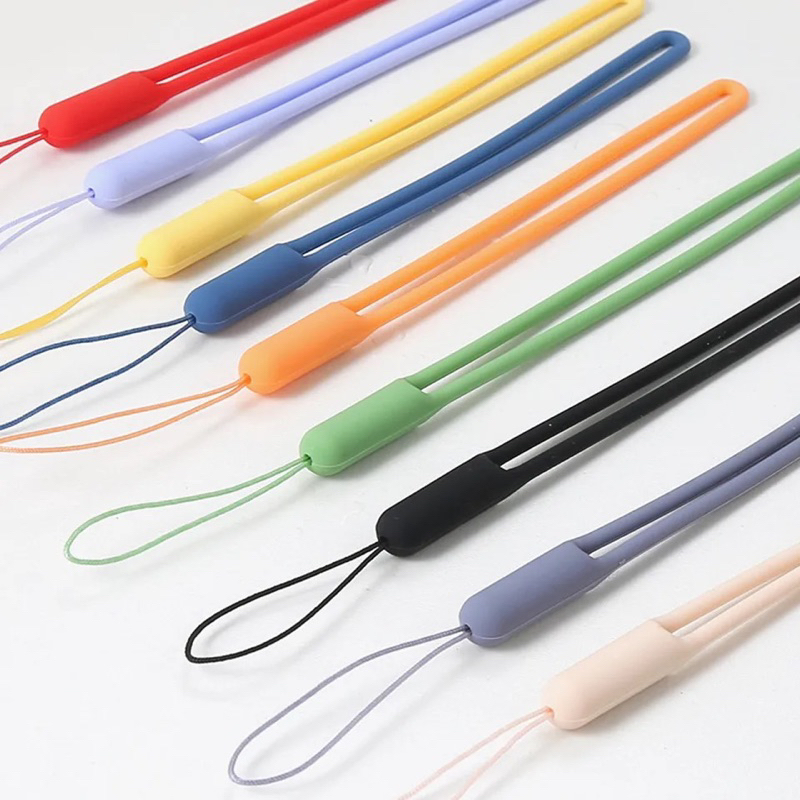 Cordão de pulso para celular de silicone em Oferta na Shopee