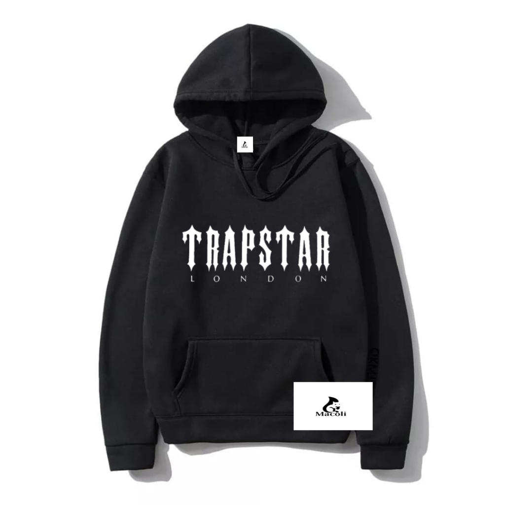 Moletom Canguru Trapstar London Blusa de Frio Capuz e Bolso Unissex em Oferta na Shopee