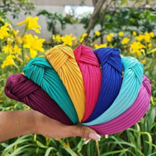 KIT 4 TIARAS TURBANTE NÓ TODAS AS CORES SUPER CONFORTAVEL ADULTA E CRIANÇA