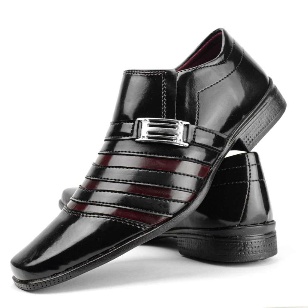 kit 3 pares sapato masculino social colorido pizzolev original — imagem 2 de 2