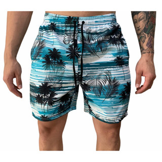 Bermuda Mauricinho Masculina Moda Praia Neymar Swin Shorts Premium