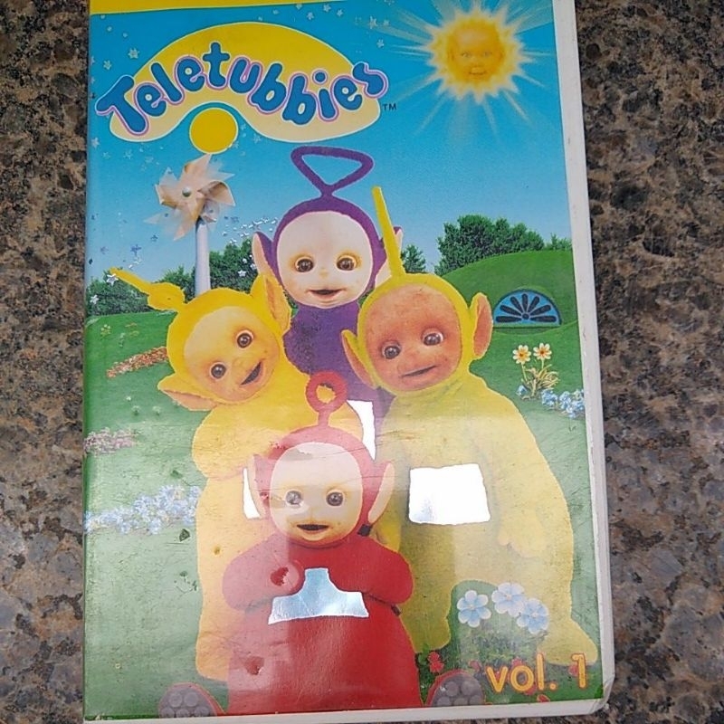 Fita VHS O mundo encantado dos Teletubbies