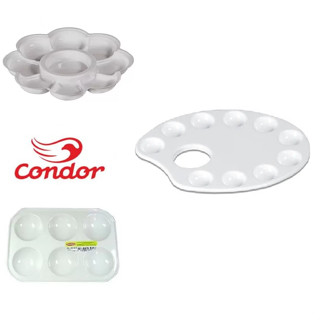 Bandeja Para Pintura Paleta e Godê Ovo/Flor Condor