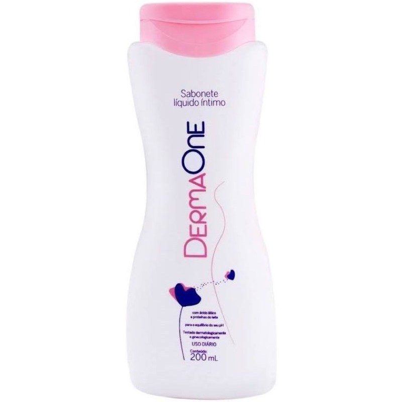 Sabonete Líquido Íntimo DermaOne 200 ml em Oferta na Shopee
