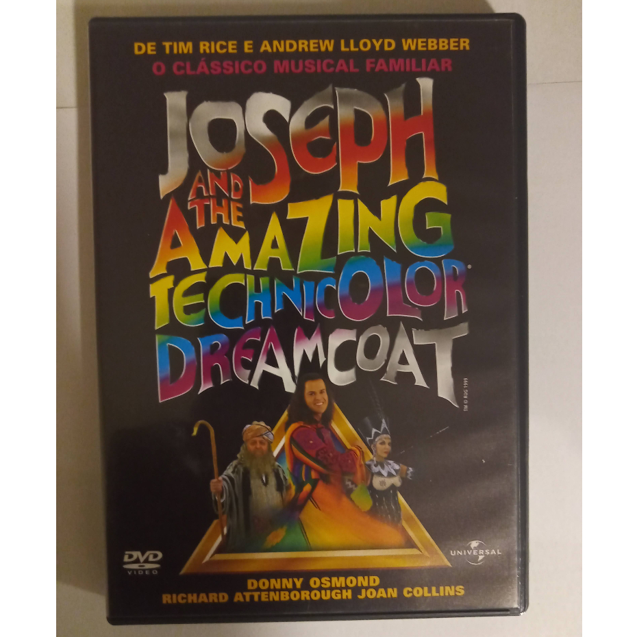 Joseph and the amazing technicolor dremcoat - dvd - tim rice - andrew lloyd