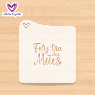 Stencil Dia Das Mães - 15 em Oferta na Shopee