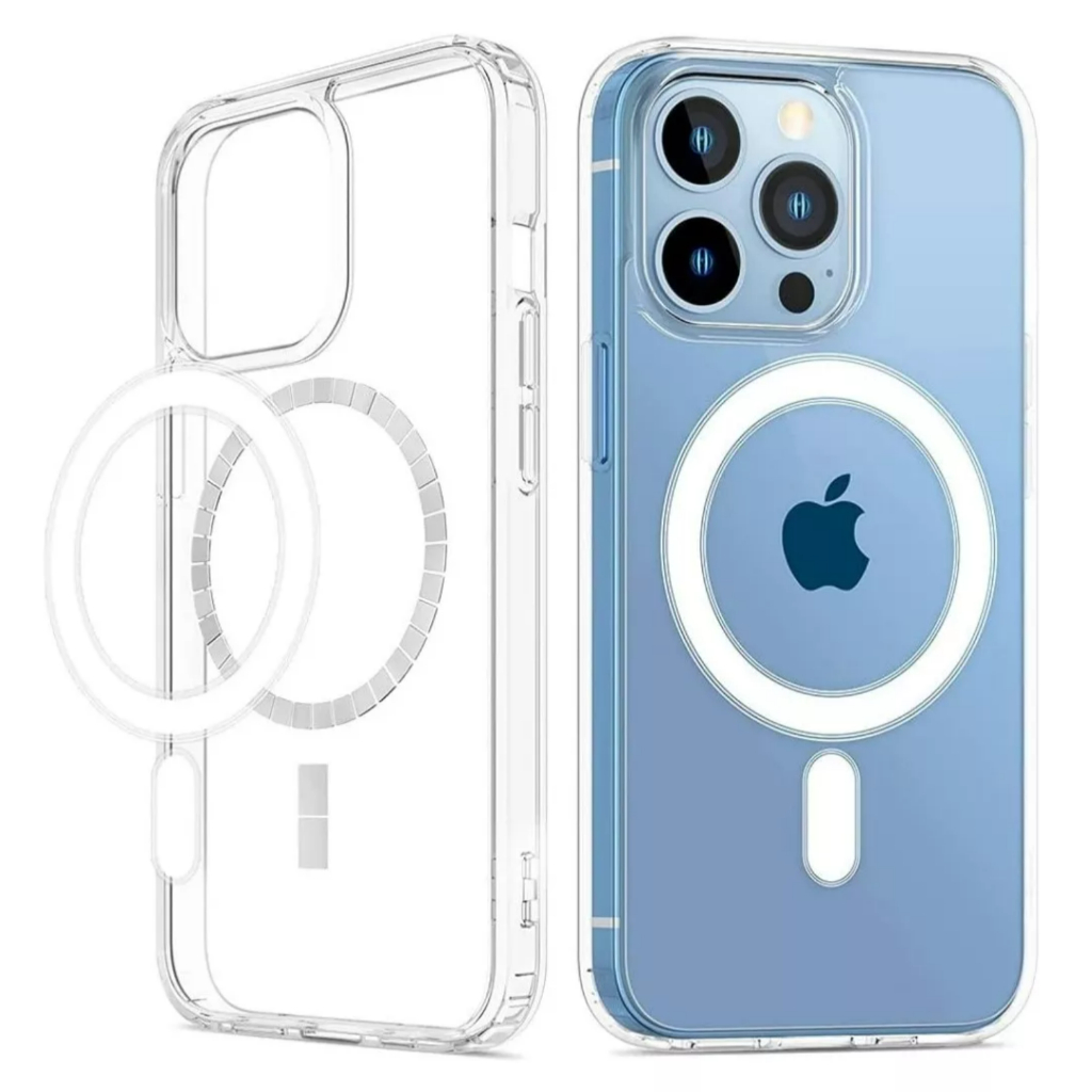 Capa Magnética Premium Para Carregador Sem Fio Magsafe Iphone 11 12 13 Pro Max 14 Pro Xr  Xs