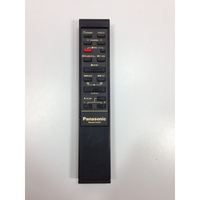 Controle Remoto Panasonic Tv Vcr Vídeo Cassete Antigo -leia- ok
