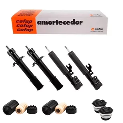 4 Amortecedor Uno Mille Way 2008 A 2013 + Kits