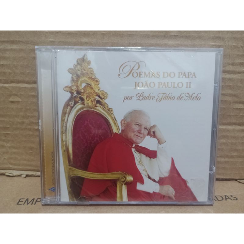 CD PADRE FÁBIO DE MELO - POEMAS DO PAPA JOÃO PAULO 2 (ORIGINAL/LACRADO)