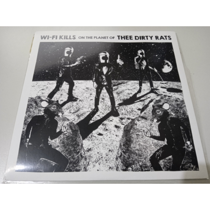 EP compacto vinil split - wi-Fi Kills / thee dirty Rats - perfeito estado vinil e capa