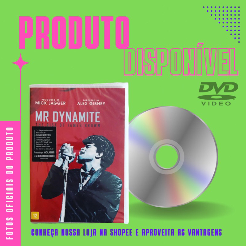 DVD LACRADO MR DYNAMITE THE RISE OF JAMES BROWN