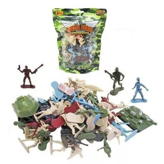 Soldadinhos Brinquedo Plastico Boneco Soldado Miniatura Tanque Blindado Avião Caça guerra